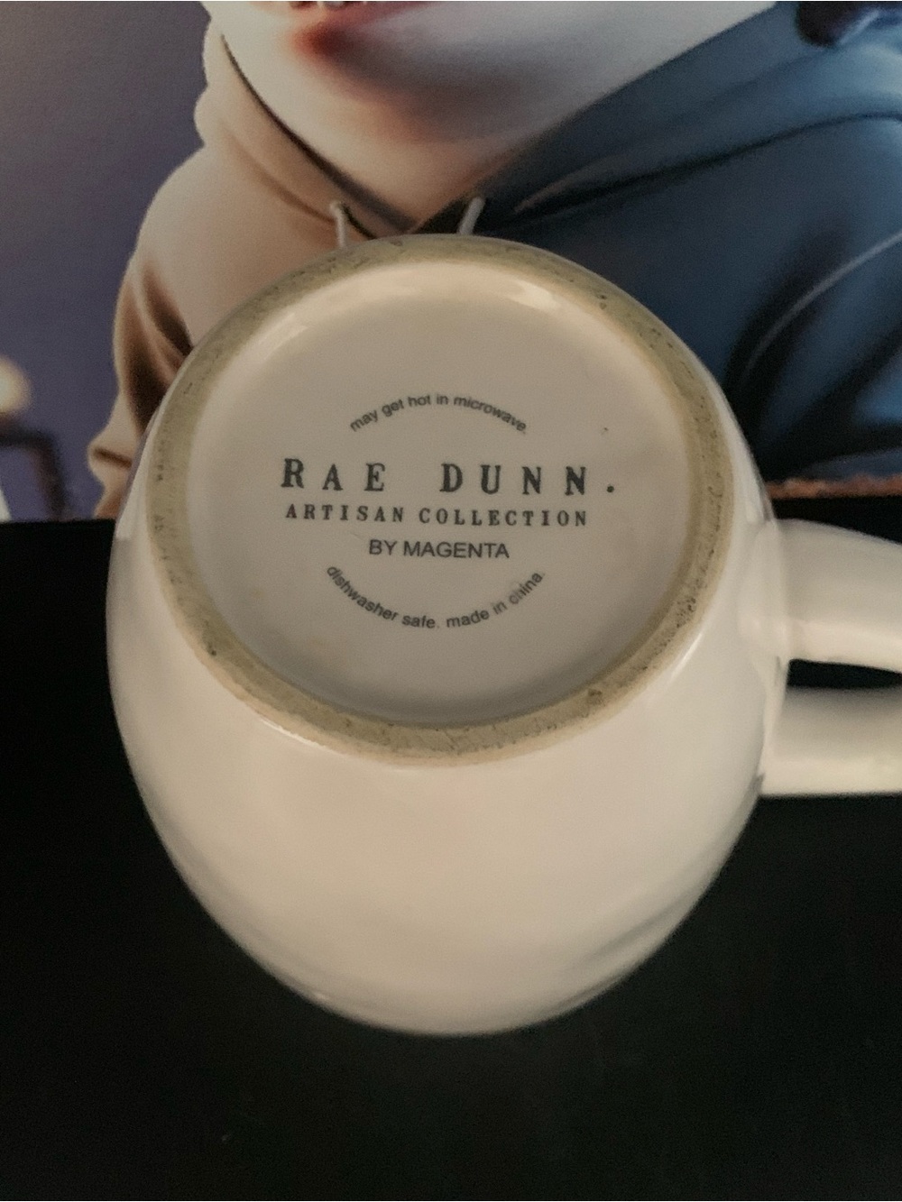Pre Owned Rae Dunn Artisan Collection By Magenta Smile Script Coffee Tee Mug - Picture 9 of 11